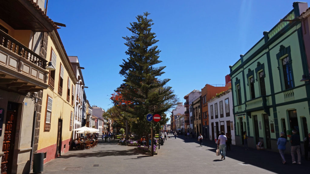 Einkaufsstraße in La Laguna