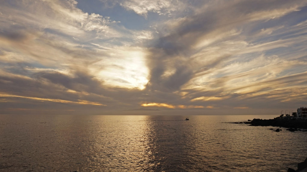 Sonnenuntergang über La Gomera