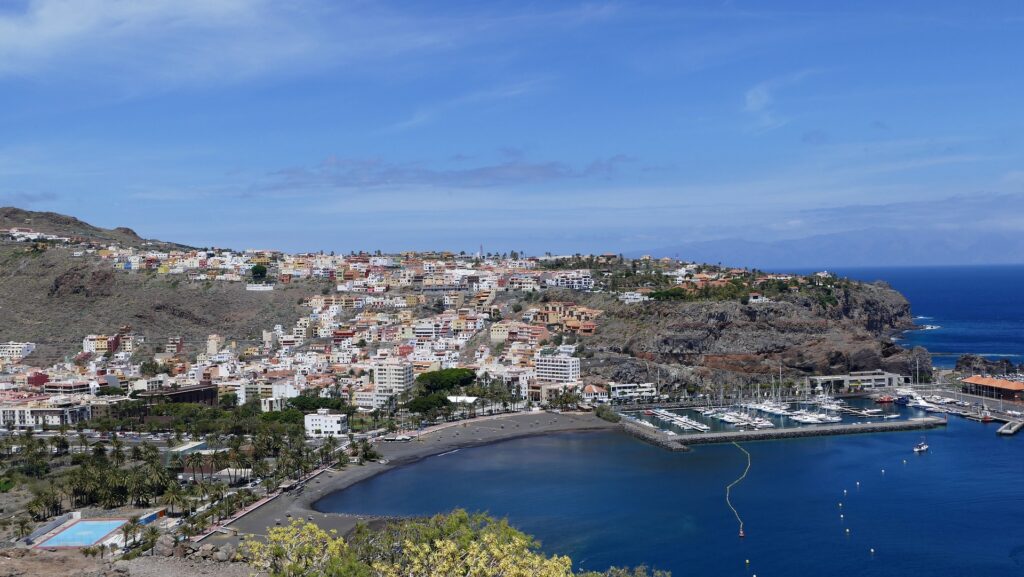 Hafen auf La Gomera